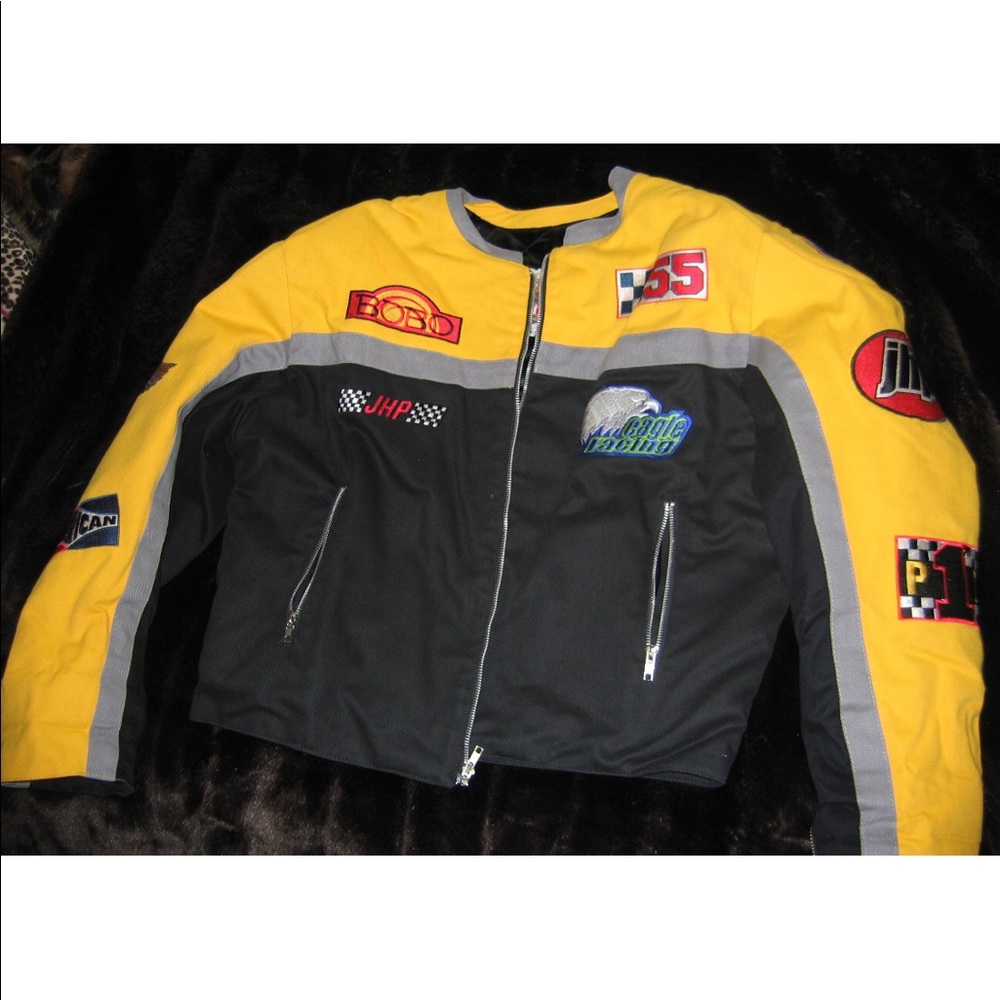 Vintage One-of-a-kind Jeff Hamilton bomber jacket